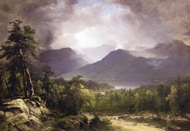 Asher Brown Durand Clearing Up Norge oil painting art